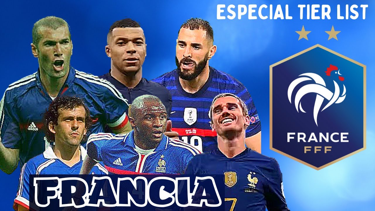 ZIDANE, PLATINI, MBAPPÉ, HENRY, FONTAINE, DESCHAMPS...TIER LIST HISTÓRICO FRANCIA POR CATEGORÍAS