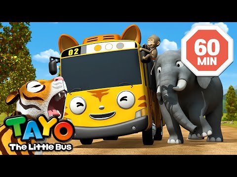 Tayo English Episodes l Sing Along Show2 All Episodes Compilation (65 mins) l Tayo Episode Club