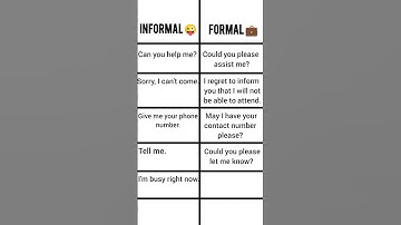 Formal Vs Informal #english #learnenglishsentences #speakconfidentenglish #shorts