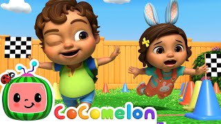 tortoise and the hare race cocomelon nursery rhymes kids songs