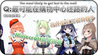 Hololive EN連動 ! 到底是誰最可能在購物中心迷路?【Hololive EN】【Kiara】【Fauna】【Kronii】【Mumei】