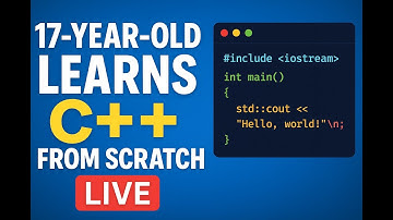 Learning C++ at 17 years old - Live Coding 🧠💻