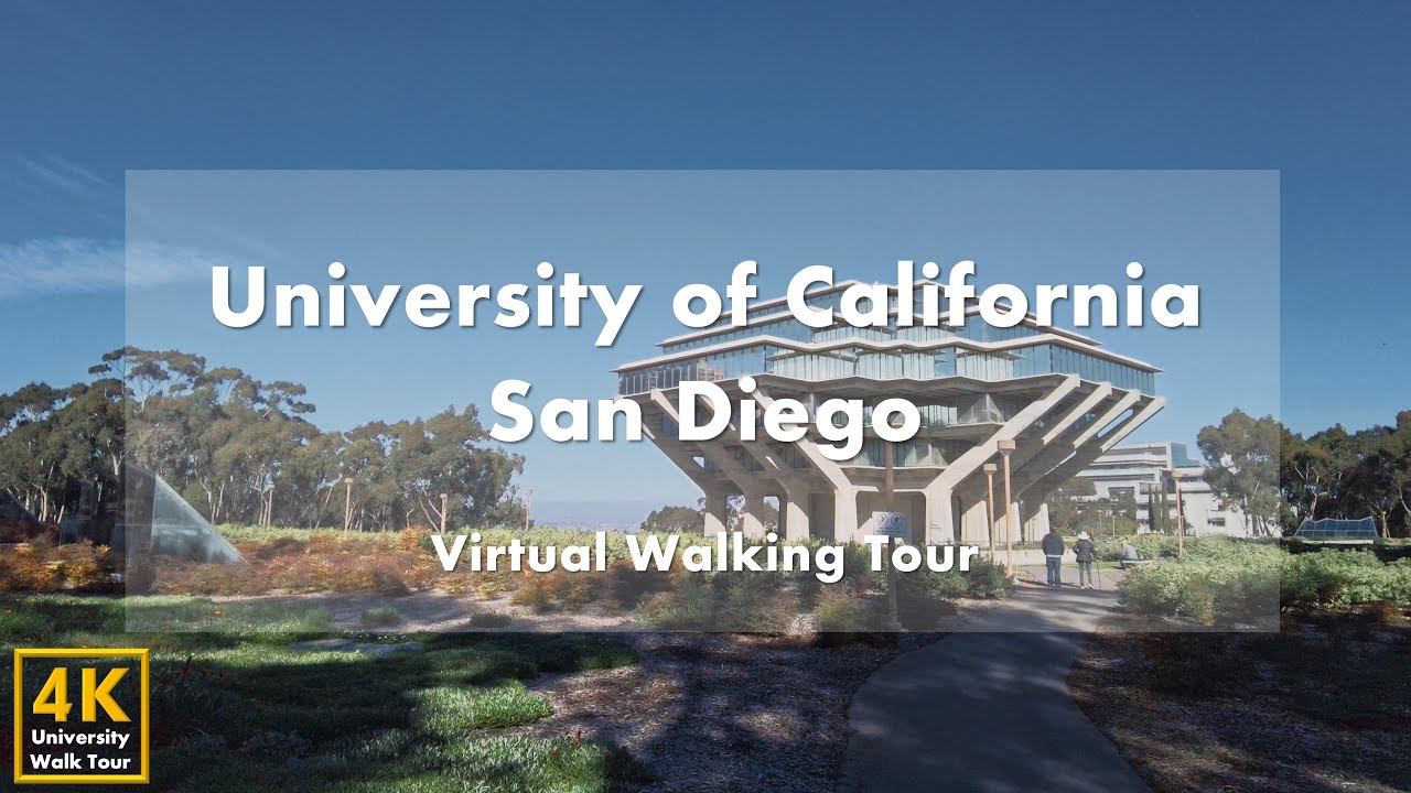 University of California, San Diego [Part 2] - Virtual Walking Tour [4k 60fps]