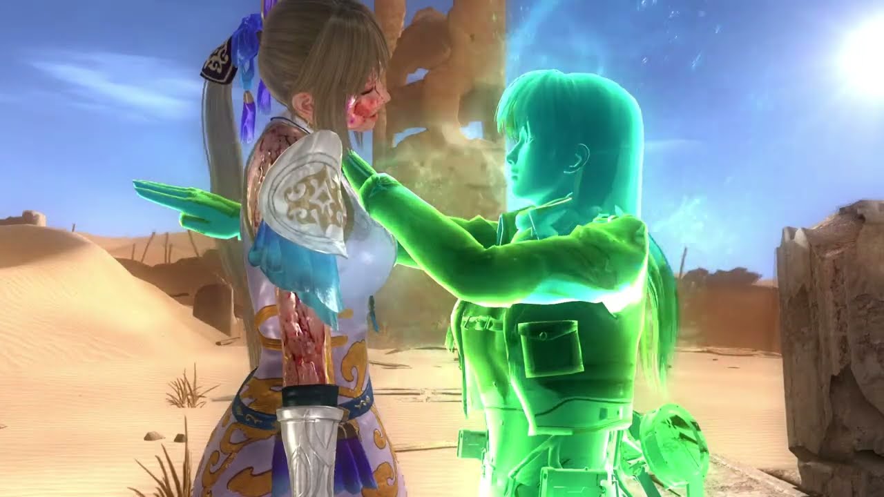 DOA5LR 砂塵に散る王元姫(Dynasty Warriors 9 Wang Yuanji)