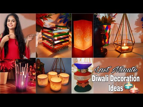 7 Tealight Candle Holder Ideas | Diwali decoration ideas / hAcks | DIY festive