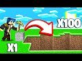 SE MINI 1 BLOCCO = ROMPI 100 BLOCCHI! - MINECRAFT