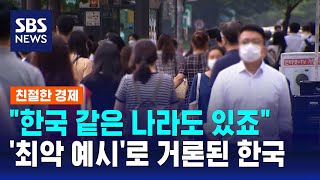 "한국 같은 나라도 있죠" 인구문제 '최악 예시'로 거론된 한국 / SBS / 친절한 경제