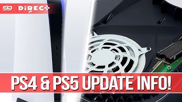 PS5 Firmware Update 2.0 and PS4 Update 9.0 Details & Features