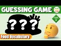 Food vocabulary  guessing game level 1  esl game  english quiz