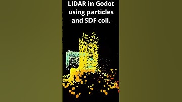LIDAR in Godot Engine 4.2 #shorts #godot4 #godotengine #lidar #gamedev