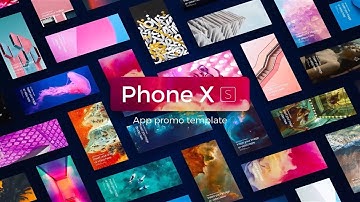 iPhone XS App Promo Video - After Effects Template