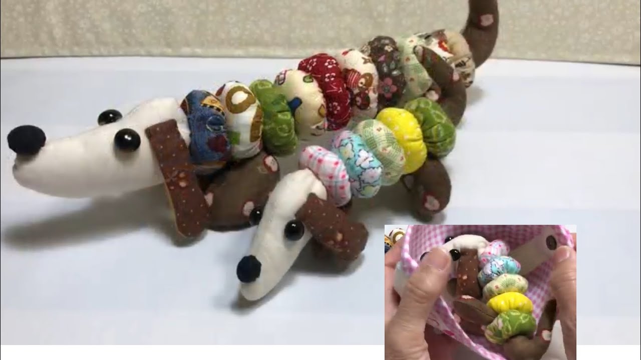 手芸 犬 ダックスフント のぬいぐるみの作り方 How To Make A Stuffed Dachshund Youtube