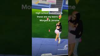 Sims 4 Teens Morgen & Jarome High-School Sweethearts