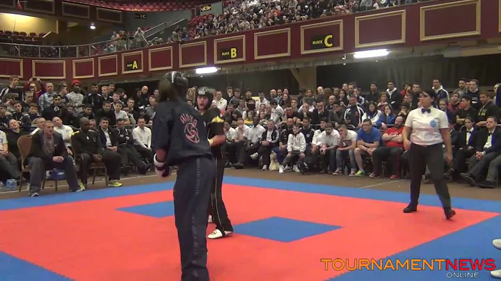 Chelsey Nash vs Luisa Gullotti Women's Open Weight Final at Irish Open 2014