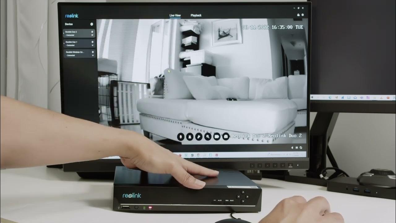 Reolink NVR Remote Access (via Reolink Client App) YouTube