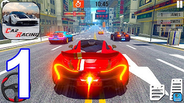Car Games: Car Racing Game - Gameplay Walkthrough Part 1 Stunt Mode Levels 1-4 (iOS,Android)