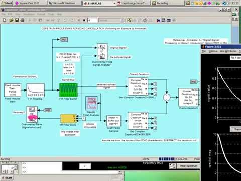 Cepstrum Processing for Echo Cancellation