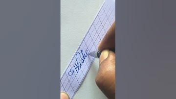 cursive or calligraphic writing #calligraphy #writing #virals