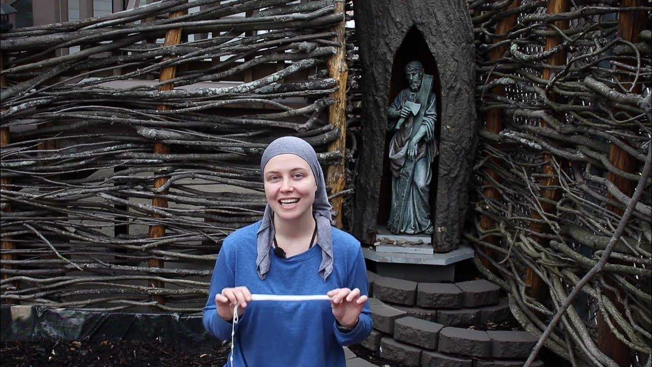 How to Tie the St Joseph Cord Around Your Waist YouTube