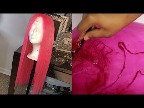 A Quicker Way To Dye Hair | Water Color Method| Beaufox Hair Pink Malibu