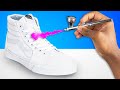 How To Airbrush Shoes For Beginners! (EASY)