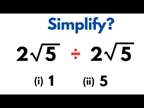 A Confusing Algebraic Math Problem - YouTube