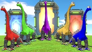 All CARNIVORES CARNOTAURUS EVOLUTION Of Godzilla vs Dinosaus Fighting Animal Revolt Battle Simulator