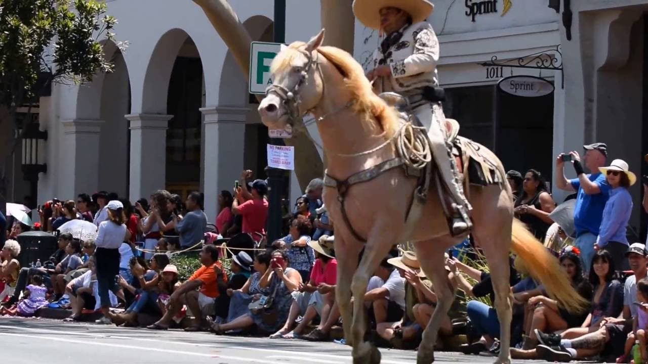 Santa Barbara Fiestas 2016 El Desfile Historico part 2 YouTube