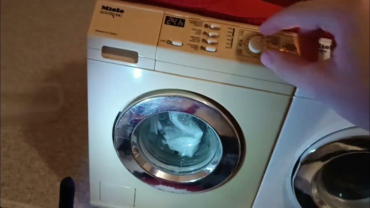 Miele novotronic washing machine toy by theo klein YouTube
