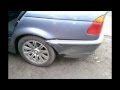 #21 BMW e46 328 Мини дтп. Развернуло в отбойник [Vad1m 2014]