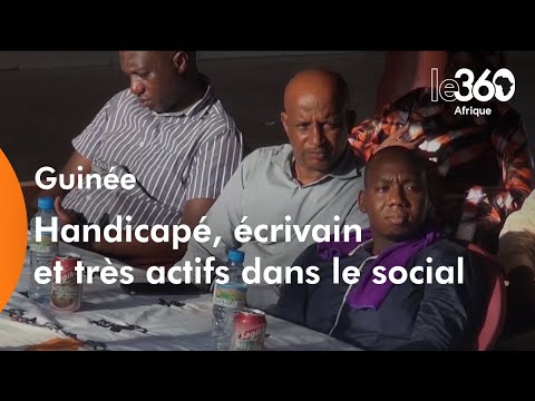 Guinée: Mamadou Y. D. Sall, handicapé, écrivain et très actif dans le social