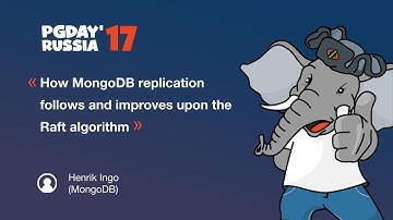 How MongoDB replication follows and improves upon the Raft algorithm. Henrik Ingo (MongoDB)