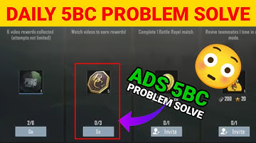 PUBG MOBILE LITE 5BC PROBLEM SOLVE 😍 | HOW TO SOLVE 5BC PROBLEM IN PUBG LITE