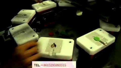 Automatic screen printing machine with auto-unloading system (8 workstations)