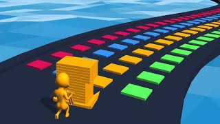 STACK COLORS 🌈 ⭐️- All Levels Gameplay Android, iOS v.76 screenshot 5