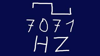 7071 hz square