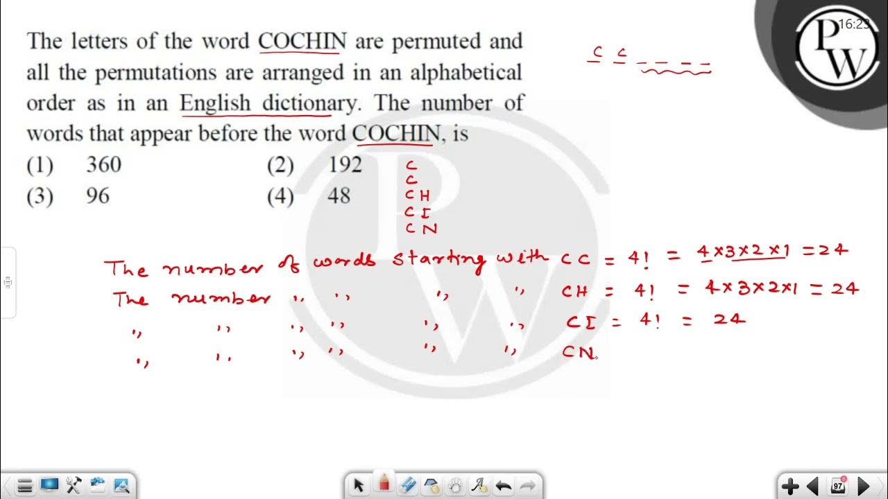 the-letters-of-the-word-cochin-are-permuted-and-all-the-permutation