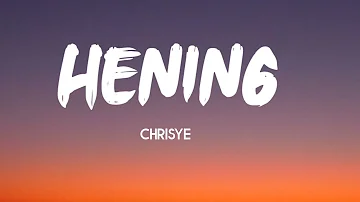 Chrisye - Hening (LYRICS)