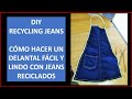 DIY Recycling Jeans – Un delantal fácil de hacer con jeans usados