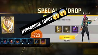 Hyperbook special airdrop😱 | new airdrop after update | freefire velentine event | velentine event