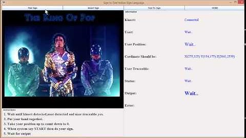 Indian Sign Language Translator Using Kinect Device