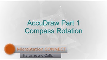 04 AccuDraw in 3D Video Part 1