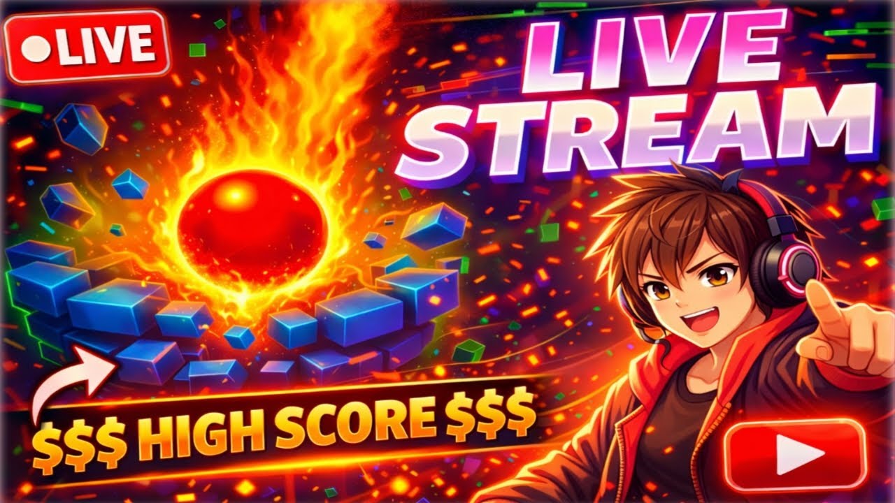 STACK BALL CAN I HIT 20,000 SCORE? NEW PERSONAL BEST LIVE! 🤯