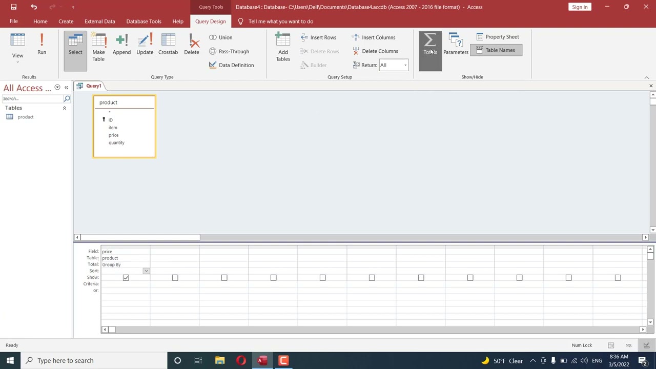 8 microsoft access tutorial youtube