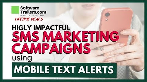 ✅Highly impactful SMS marketing campaigns using Mobile Text Alerts