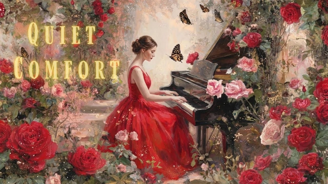 Quiet Comfort 🌿 | Gentle Piano Playlist for Reading, Relaxation & Peace
