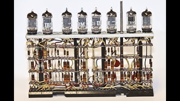 Powering a 1955 IBM 705 Vacuum Tube Logic Module