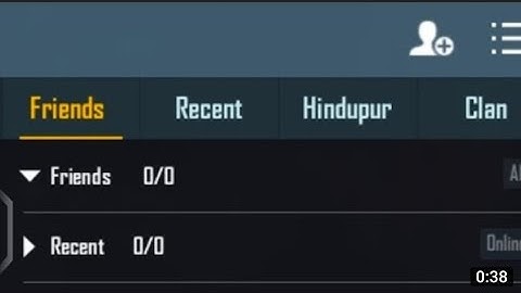 HOW TO FIX? | bgmi friend list not showing | bgmi server is busy