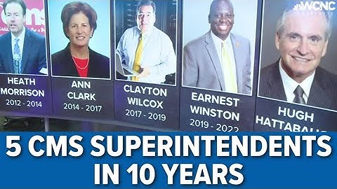 CMS has had 5 superintendents in 10 years