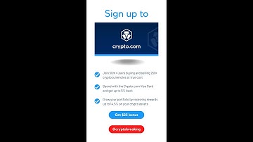 Crypto.com |  Sign up now and get $25 bonus